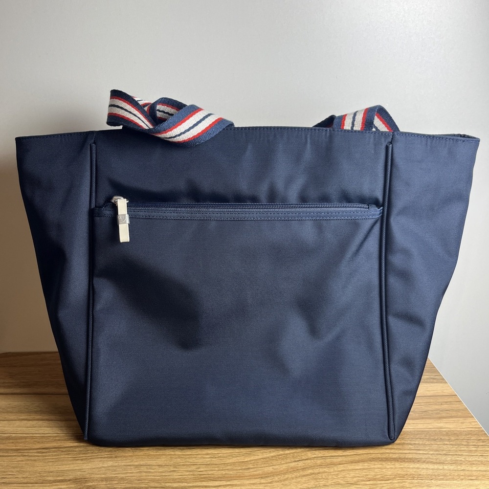 Ariat Team Carryall Tote Navy Tanger Nashville Travel Bag Organizer Pockets NWT - Picture 2 of 9